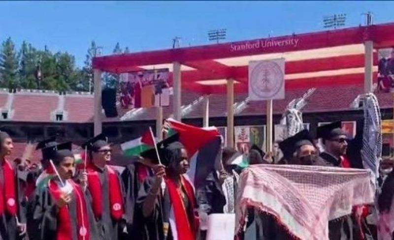 طلاب ينسحبون من حفل تخريج بكاليفورنيا احتجاجًا على عقود "غوغل" مع "إسرائيل"
