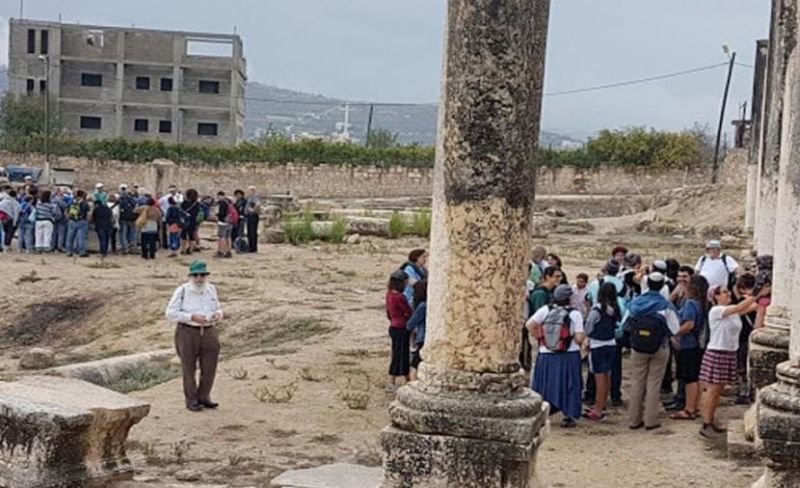 تزامنًا مع طلب إدراجه بالتراث العالمي: مستوطنون يقتحمون الموقع الأثري في سبسطية