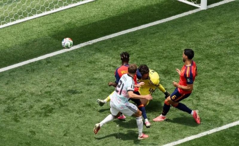 إسبانيا تتجاوز بلجيكا وتتأهل لنصف النهائي