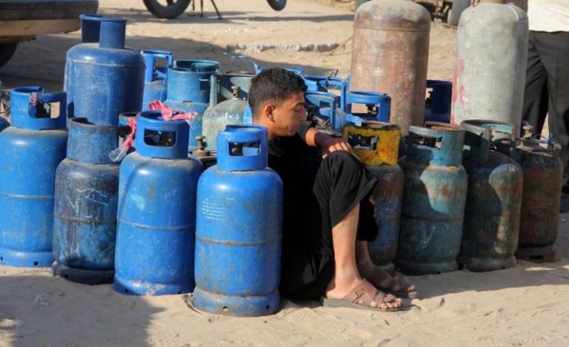 تحميل كشوفات الغاز.. دخول 5 شاحنات غاز لغزة