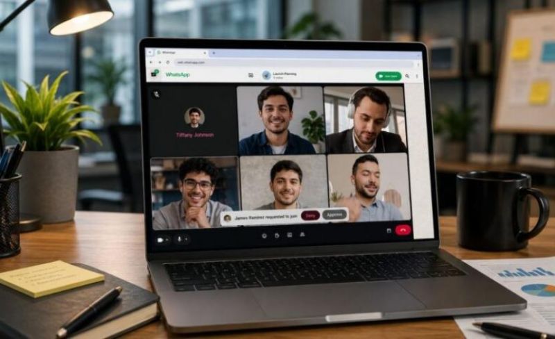 "واتساب" تتيح إجراء المكالمات الصوتية والمرئية عبر المتصفح