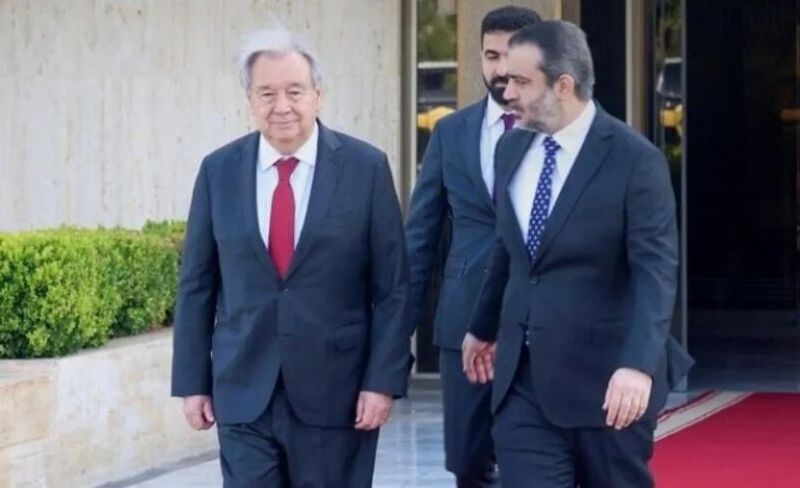 غوتيريش يصل دمشق في أول زيارة لأمين عام للأمم المتحدة منذ 2009