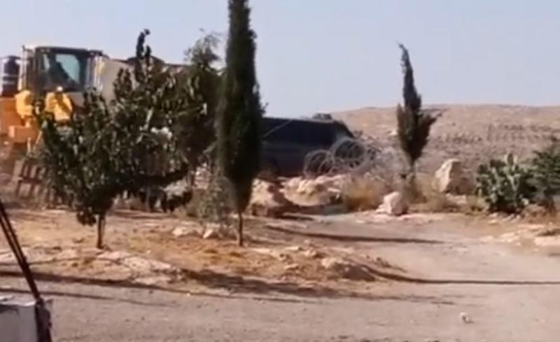 الاحتلال يُغلق مدخل منزل ومزرعة شرق بيت لحم