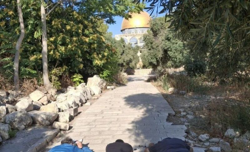 170 مستوطنًا يقتحمون الأقصى ويؤدون انبطاحًا جماعيًا قرب قبة الصخرة