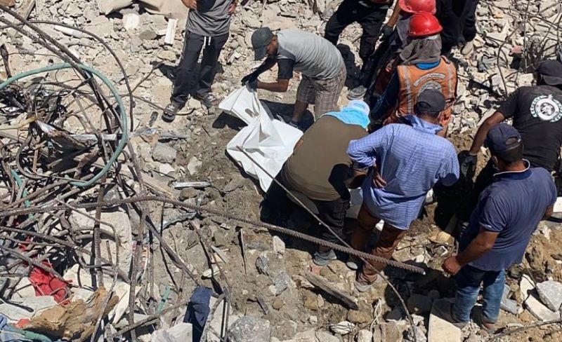 الدفاع المدني ينتشل 112 شهيداً من تحت الأنقاض بالصبرة ويحذر من تبخر عشرات المفقودين