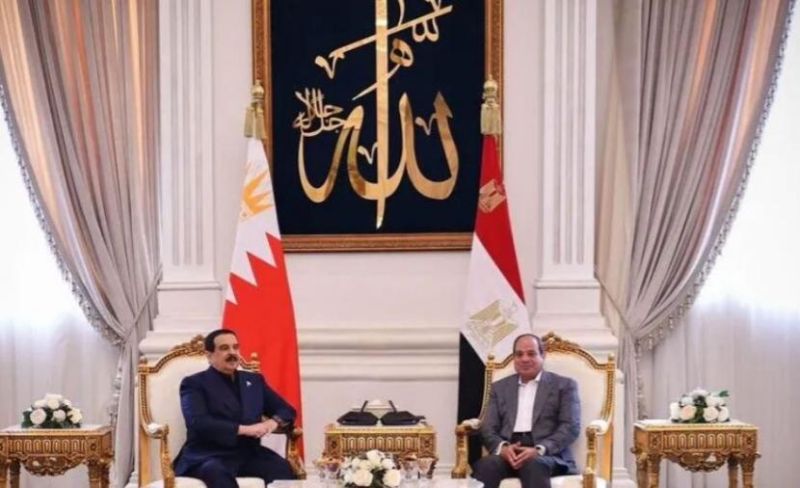 السيسي وملك البحرين: يجب التزام كل الأطراف بتنفيذ اتفاق وقف الحرب بغزة