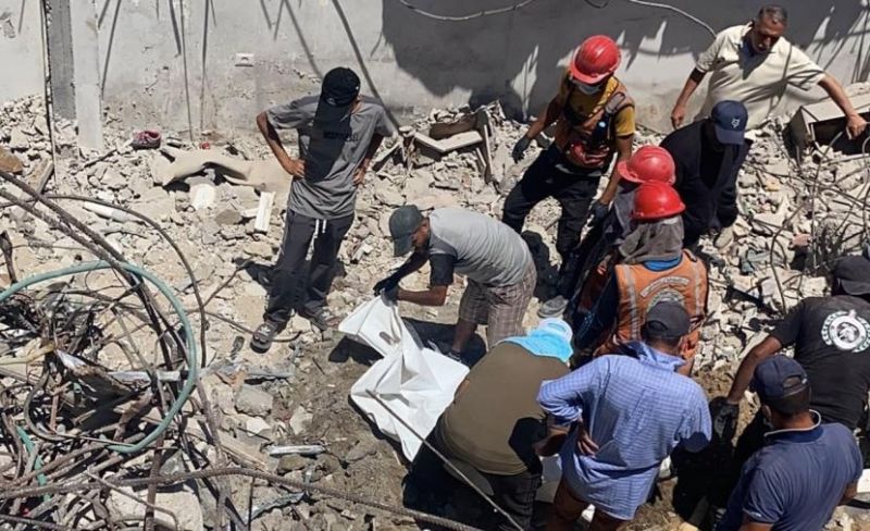 جنازة وطنية حاشدة اليوم  لـ112 مواطنًا استشهدوا بمجزرة بشعة في غزة