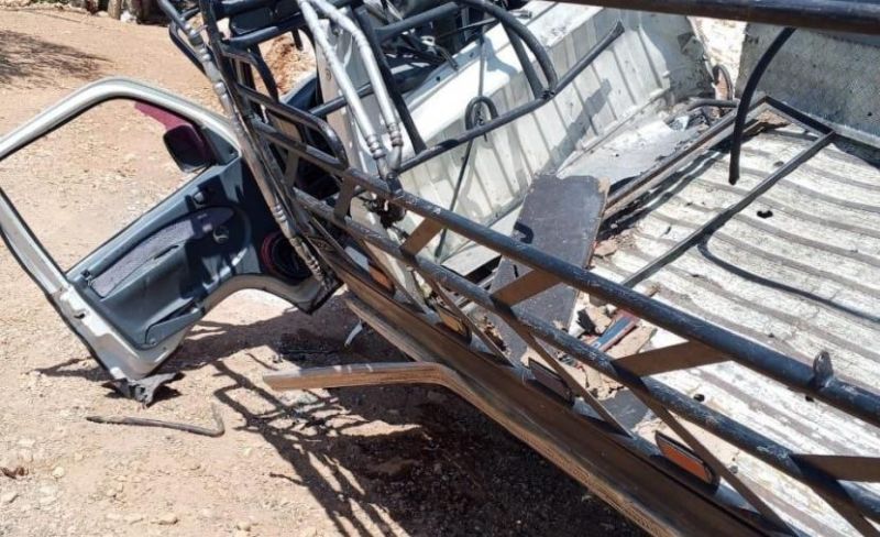 إصابة شخص بقصف إسرائيلي استهدف مركبة  بريف دمشق
