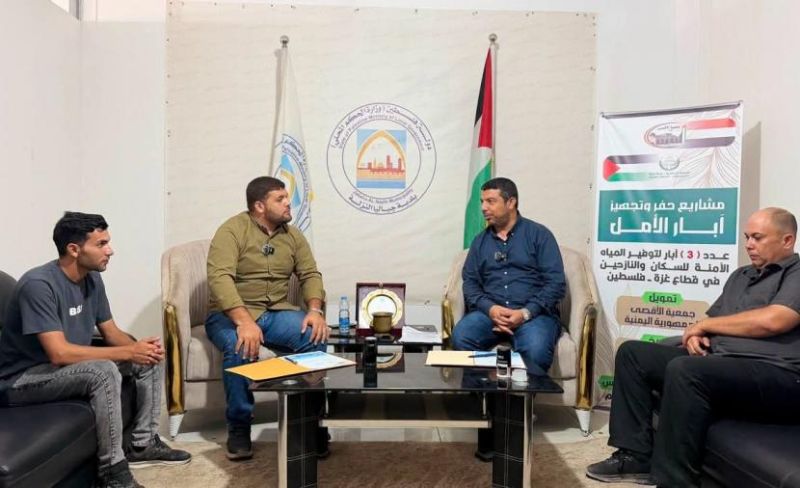 اتفاق تعاون لدعم قطاع المياه في جباليا