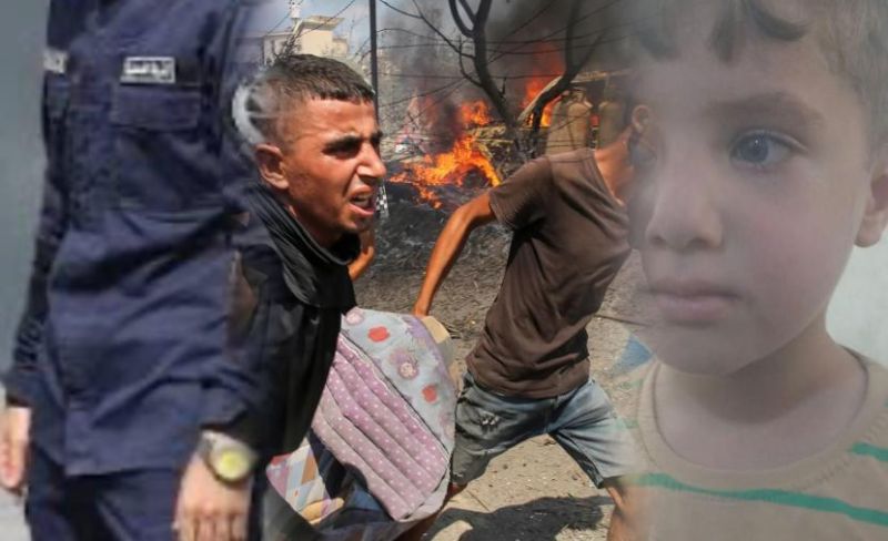 5 ثوانٍ بين الحياة والموت.. كيف أنقذ "عناق الأمان" طفلاً تائهاً من مجزرة شرطة البلديات؟