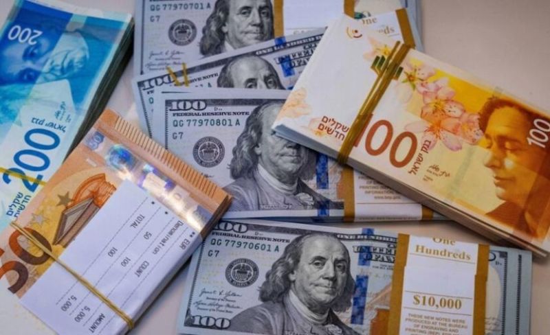تراجع أسعار صرف العملات مقابل الشيكل اليوم الجمعة