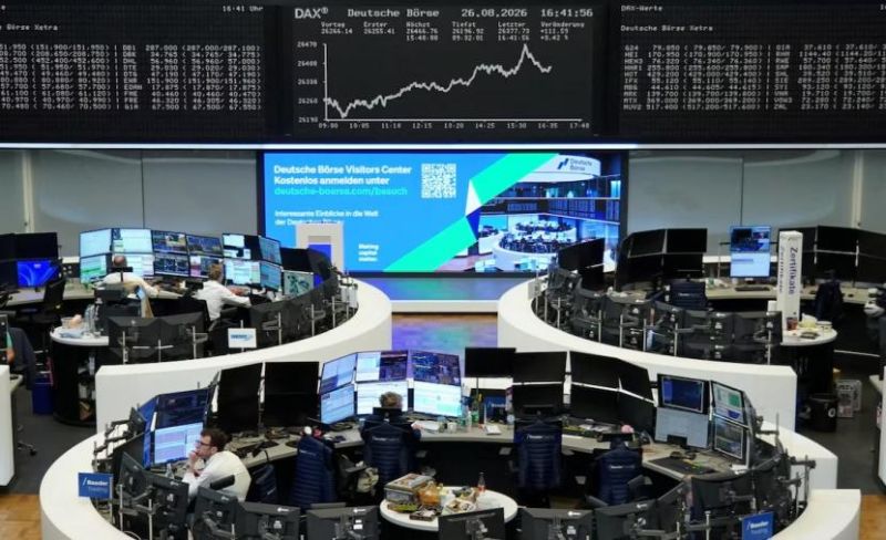 استقرار المؤشر الأوروبي مع توقعات فتح مضيق هرمز