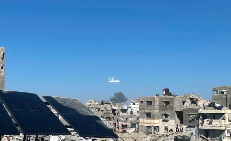 مصابون أحدهم بحالة خطيرة بقصف شمالي غزة