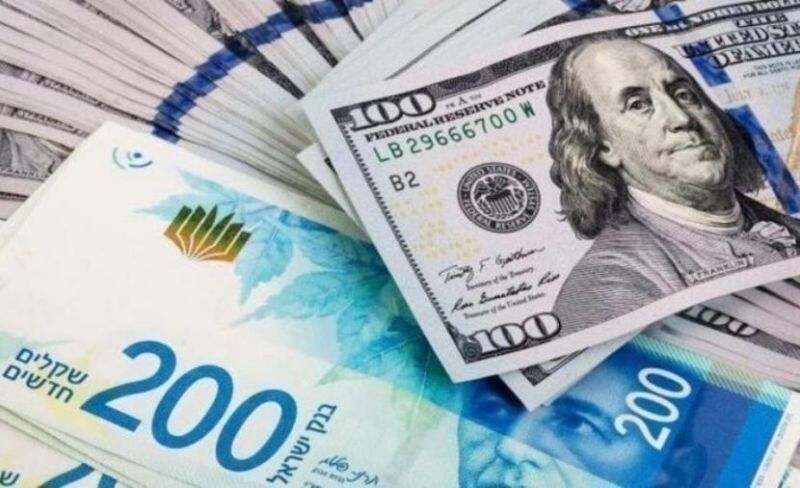 أسعار صرف العملات الأجنبية مقابل الشيكل اليوم الأحد