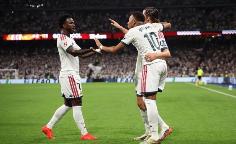 مبابي يقود ريال مدريد لاكتساح رايو فاليكانو