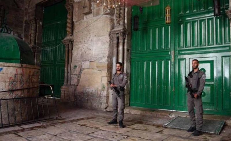 الاحتلال يغلق باب المغاربة بالقدس بعد اقتحام 1500 مستوطن الأقصى