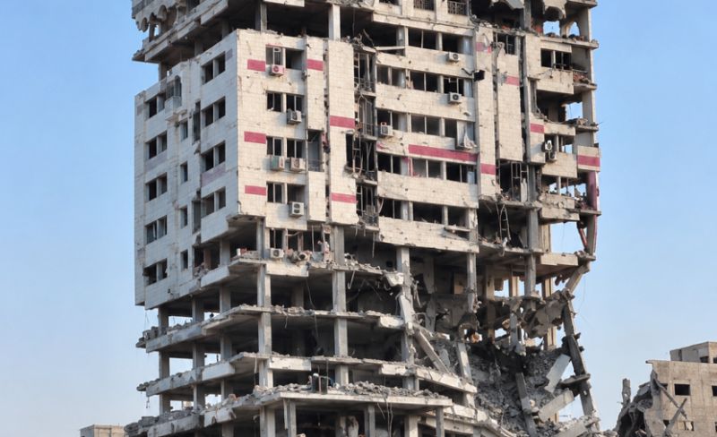 "صفا" تكشف تفاصيل خطة الطوارىء لإزالة المباني الآيلة للسقوط بغزة