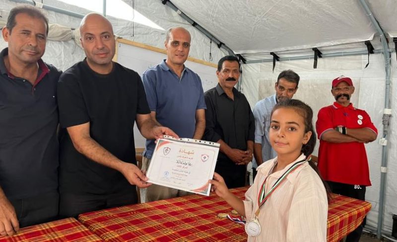الحسني تحصد لقب بطولة القلعة للتالمن بغزة