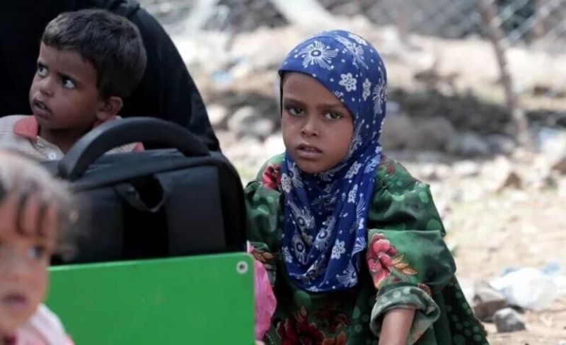 اليونيسف: نزوح 79 ألف طفل غربي اليمن خلال أقل من شهر