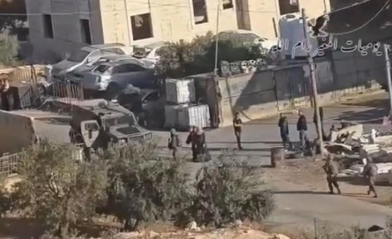 الاحتلال يحتجز طلابًا من قرية المغير أثناء اقتحامها