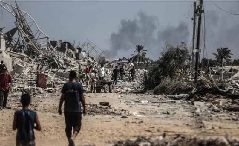 شهيدان ومصابون في غارة إسرائيلية جنوب غربي مدينة غزة