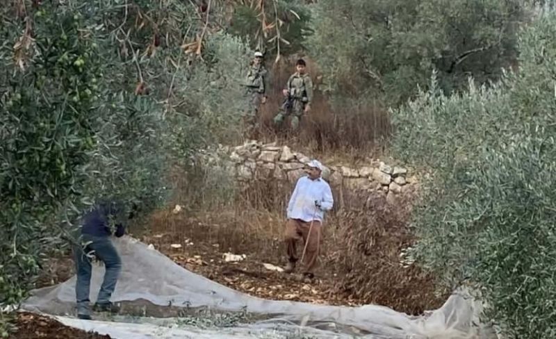 الاحتلال والمستوطنون يُجبرون المواطنين على مغادرة أراضيهم شمال نابلس