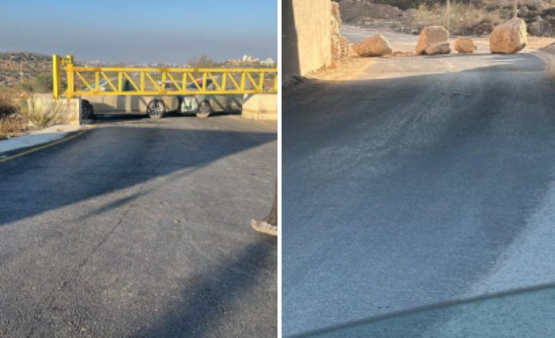 الاحتلال يواصل إغلاق بوابة عين يبرود ويغلق مدخل المغير الوحيد