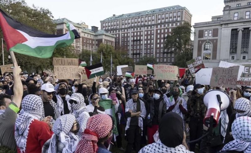 مسيرة في طوكيو تضامنًا مع الفلسطينيين تزامنًا مع الذكرى الثالثة لحرب غزة