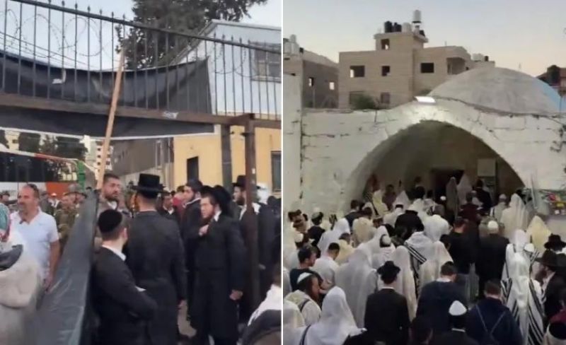 تصعيد استيطاني بالضفة والقدس.. اقتحام لمقام يوسف وتجريف أراضٍ واعتداءات متفرقة