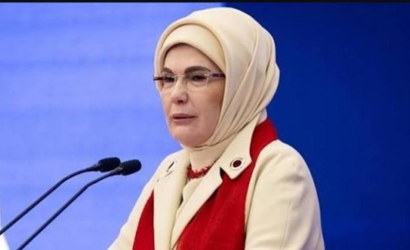 أمينة أردوغان: ما يحدث بغزة محاولة لاقتلاع جذور شعب ومحو ذاكرته