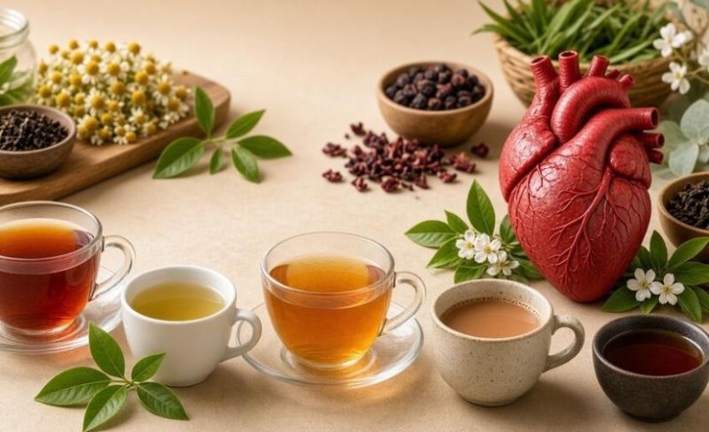 من الشاي الأسود إلى الأخضر.. أي الأنواع أفضل لصحة القلب؟