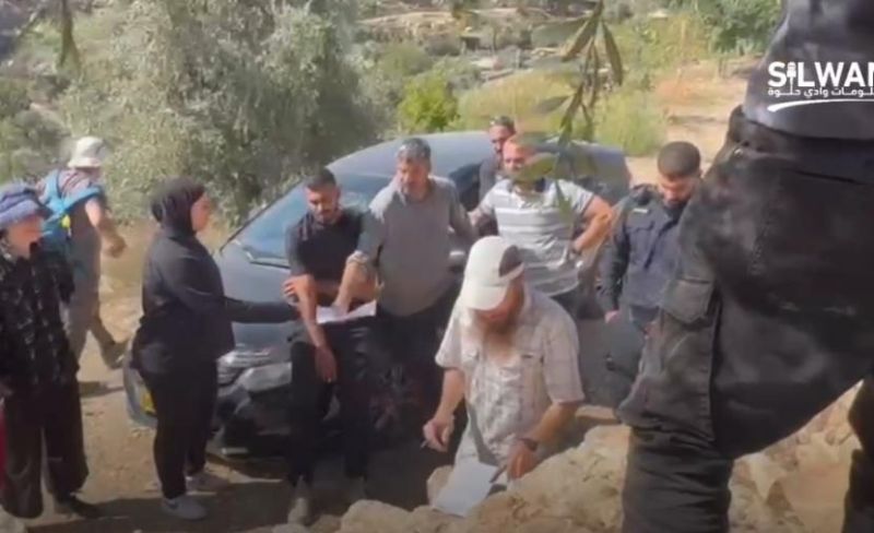الاحتلال يقتحم أراضي وادي الربابة في سلوان ويُصادر ثمار الزيتون