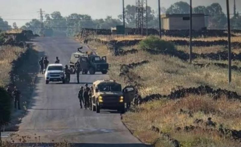 الاحتلال يتوغل في قرية بالقنيطرة ويداهم عدة منازل