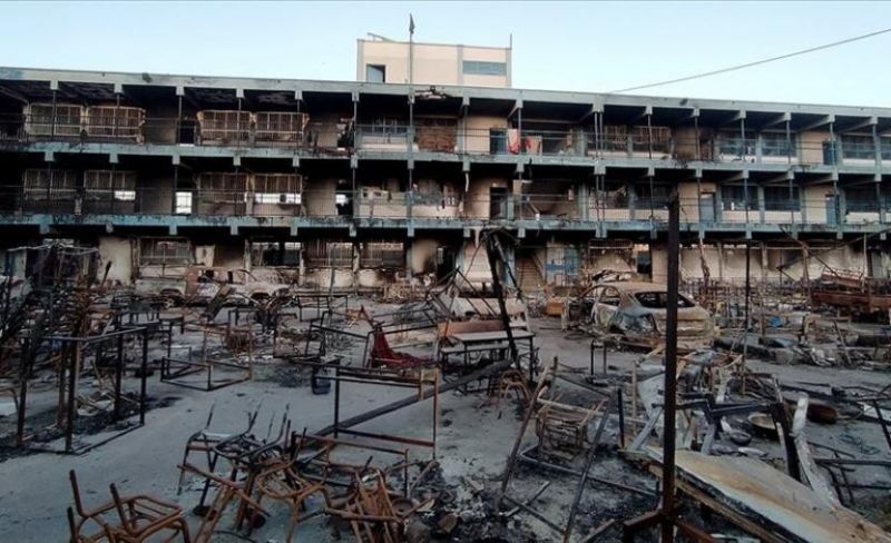 إصابة طالبتين برصاص الاحتلال في مدرسة شمال غزة