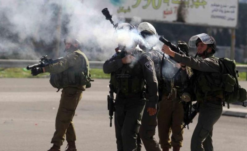 15 إصابة بغاز الاحتلال في طوباس