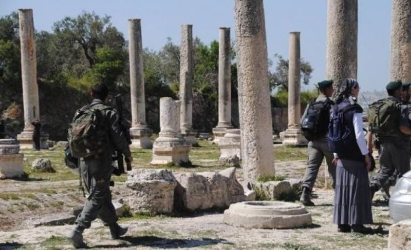 الاحتلال يصعّد التنقيب في آثار سبسطية