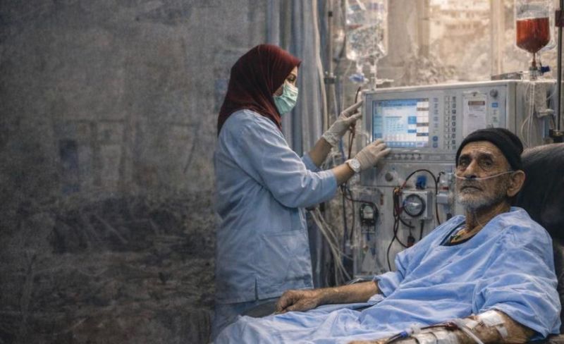نفاد مادة "البيكربونات" يهدد حياة 650 مريض كلى بغزة