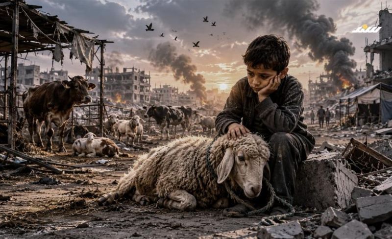 الحرب على غزة تُجهز على الثروة الحيوانية وتحرم الأهالي فرحة العيد