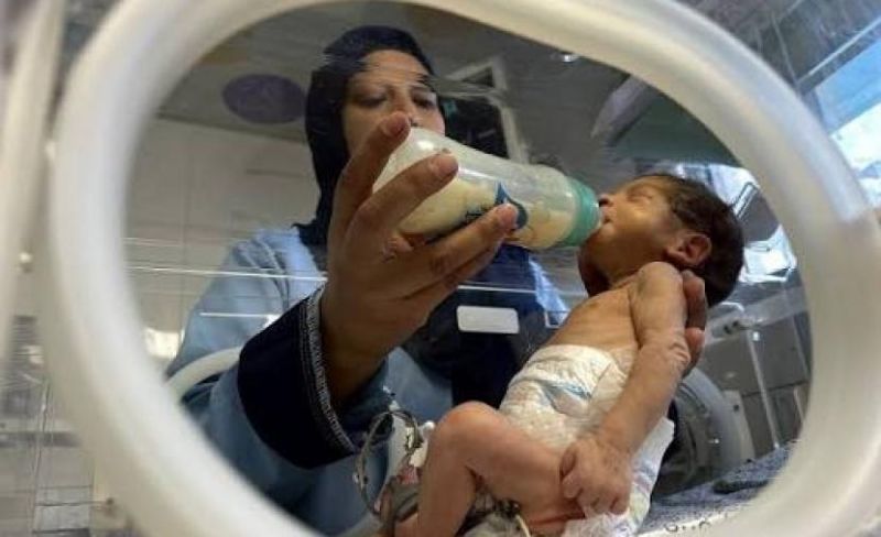 مجمع ناصر: نفاد حليب الأطفال يهدد حياة الرضع بقطاع غزة