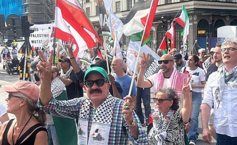مظاهرات في برلين وستوكهولم تنديداً بالحرب على غزة ولبنان