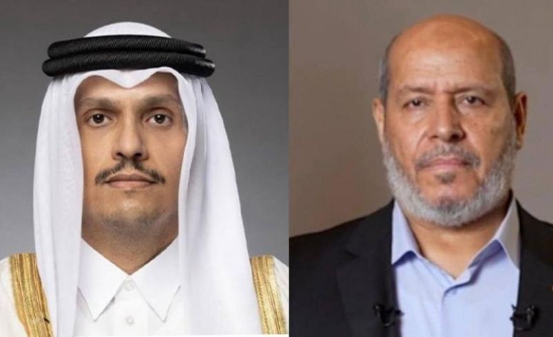 رئيس وزارة قطر يهنئ الحية بانتخابه رئيساً للمكتب السياسى لحماس
