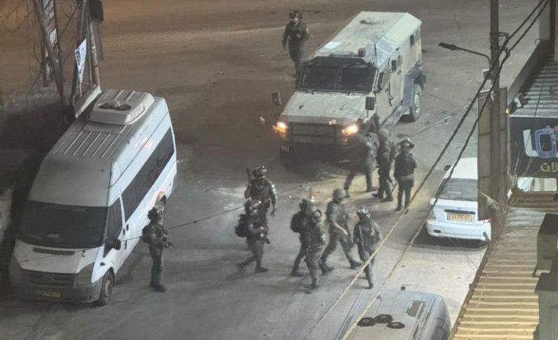 مواجهات عقب اقتحام بيت فجار جنوب بيت لحم