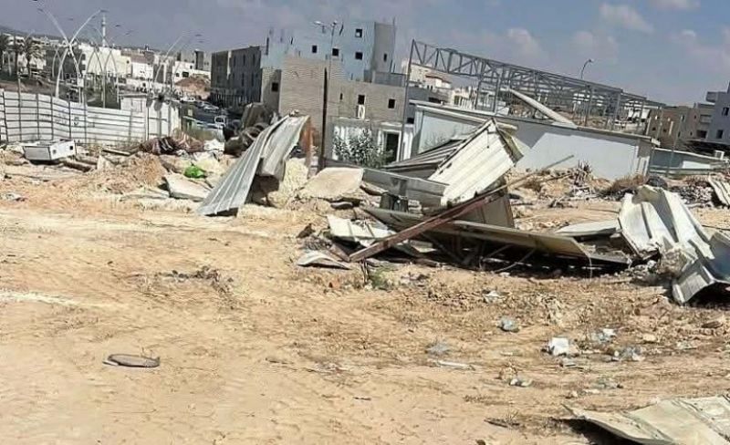 الاحتلال يهدم منازل لعائلة أبو قرشين في رهط