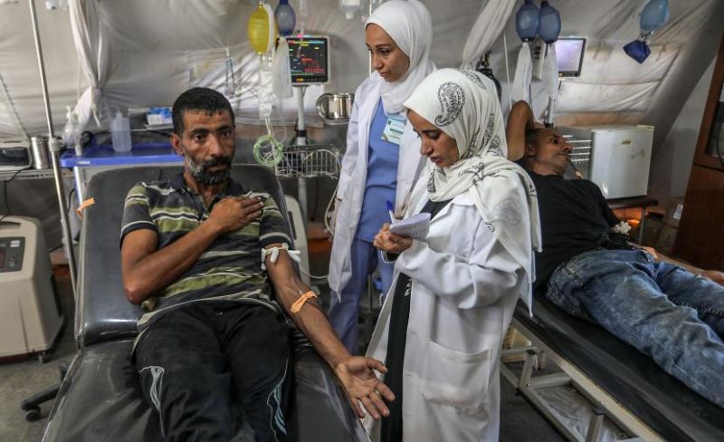 غزة تستأنف فحوصات مخبرية بعد إصلاح المختبر المركزي
