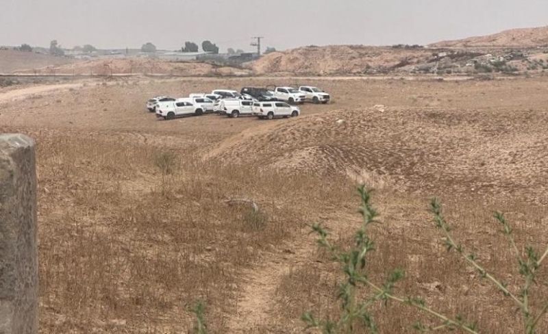 الاحتلال يبدأ تحريش أراضٍ في قرى النقع بالنقب