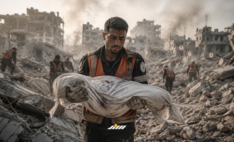 جثامين عالقة وباقر واحد.. معركة الدفاع المدني لانتشال المفقودين وإغلاق القبور المفتوحة