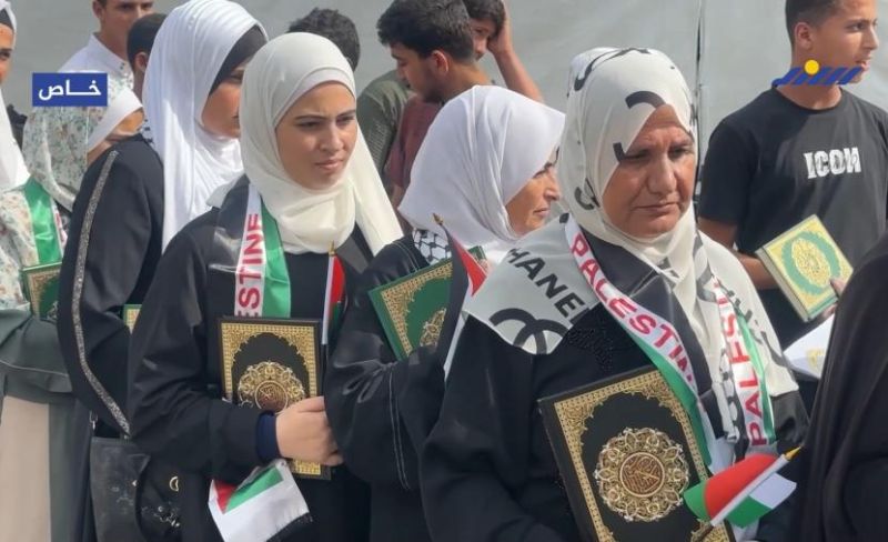 من مسجدٍ أضرّته الحرب.. تكريم 250 حافظاً وحافظة للقرآن