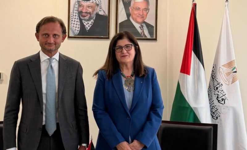 شاهين تطلب من إيطاليا الاعتراف بفلسطين