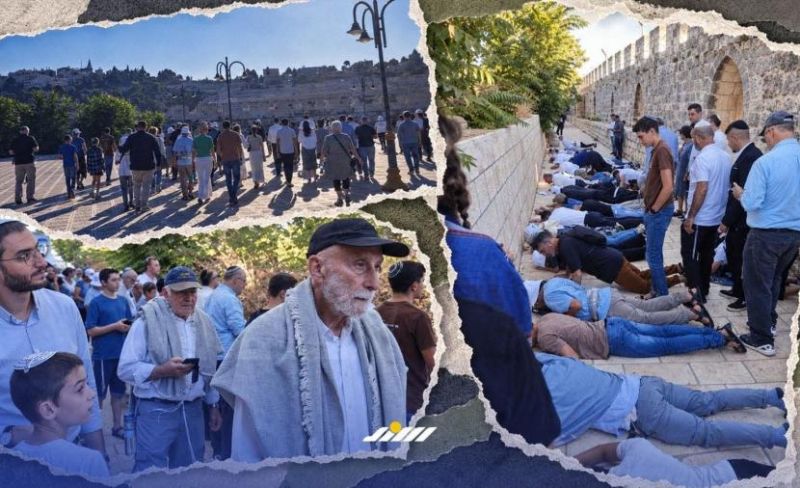 570 مستوطناً يقتحمون باحات الأقصى