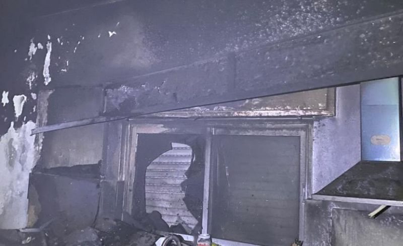 إحراق منشآت فلسطينية شرق رام الله